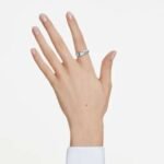 Octagon band ring Lab-grown diamonds 1.0 ct tw, Octagon shape, 18K white gold - Image 2