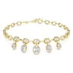 Octagon necklace Lab-grown diamonds 12.56 ct tw, Mixed shapes, 18K yellow gold