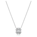 Octagon pendant Lab-grown diamonds 0.5 ct tw, Octagon shape, 18K white gold