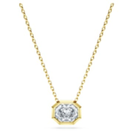 Octagon pendant Lab-grown diamonds 1.0 ct tw, Octagon shape, 18K yellow gold