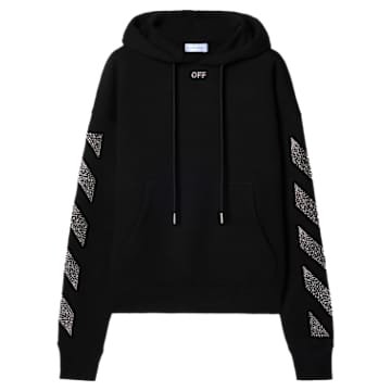 off-white™-arrow-hoodie-black-swarovski-5746762 OFF-WHITE™ Arrow Hoodie Black - Image 1