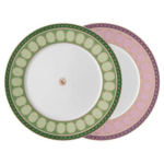 Signum plate set Porcelain, Medium, Multicoloured