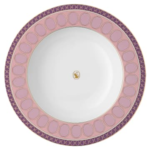 Signum soup plate Porcelain, Pink