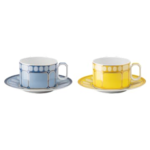 Signum teacup set Porcelain, Multicoloured