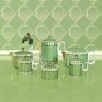 Signum teapot Porcelain, Large, Green - Image 2