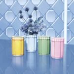 Signum vase Porcelain, Medium, Blue - Image 2