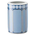 Signum vase Porcelain, Medium, Blue