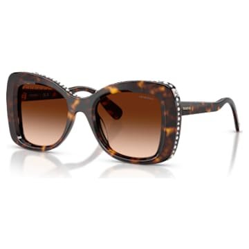 sunglasses-butterfly-shape-sk6062u-brown-swarovski-5752909 Sunglasses Butterfly shape, SK6062U, Brown - Image 1