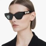Sunglasses Cat-Eye shape, Black - Image 2