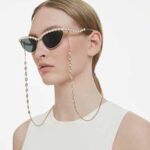 Sunglasses Cat-eye shape, Chain, Grey - Image 2