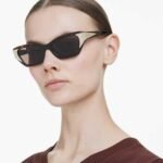Sunglasses Cat-Eye shape, SK6029, Brown - Image 2