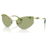 Sunglasses Cat-Eye shape, SK7039, Gold tone