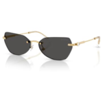 Sunglasses Pillow shape, SK7038, Gold tone