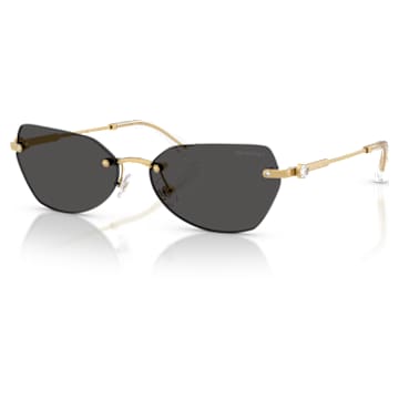 sunglasses-pillow-shape-sk7038-gold-tone-swarovski-5738122 Sunglasses Pillow shape, SK7038, Gold tone - Image 1