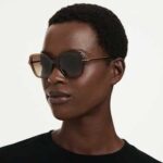 Sunglasses Square shape, Brown - Image 2