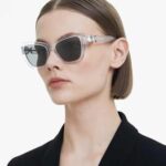 Sunglasses Square shape, SK6018, White - Image 2