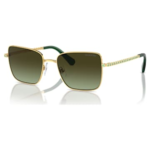 Sunglasses Square shape, SK7015, Gold tone