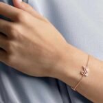 Swan bracelet Swan, Pink, 18K rose gold finish - Image 2