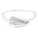 Swarovski Classica choker Statement, Round cut, White, Sterling silver