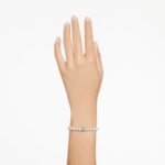 Swarovski Remix Collection strand Crystal pearl, White, Rhodium plated - Image 2