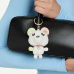 Teddy bag charm Bear, Multicoloured, Gold-tone plated - Image 2