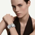 Una Angelic bracelet Cushion cut, White, Ruthenium plated - Image 2
