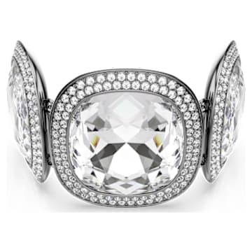 una-angelic-bracelet-cushion-cut-white-ruthenium-plated-swarovski-5751557 Una Angelic bracelet Cushion cut, White, Ruthenium plated - Image 1