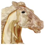 Asian Symbols Leaping Horse - Image 2