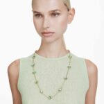 Chroma strandage Octagon cut, Multicoloured, 18K gold finish - Image 2