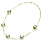 Chroma strandage Octagon cut, Multicoloured, 18K gold finish - Image 5