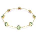 Chroma strandage Octagon cut, Multicoloured, 18K gold finish - Image 7