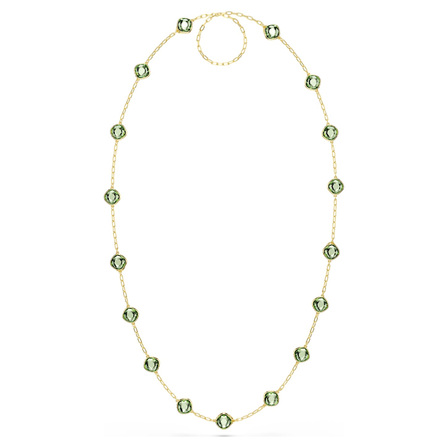 Chroma strandage Octagon cut, Multicoloured, 18K gold finish