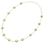 Chroma strandage Octagon cut, Multicoloured, 18K gold finish - Image 3