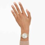 Clarica watch Swiss Made, Metal bracelet, Gold tone, Gold-tone finish - Image 2