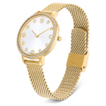 Clarica watch Swiss Made, Metal bracelet, Gold tone, Gold-tone finish - Image 3