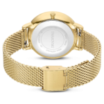 Clarica watch Swiss Made, Metal bracelet, Gold tone, Gold-tone finish - Image 4