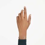 Constella bracelet Mixed cuts, Green, 18K gold finish - Image 2