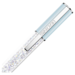 Crystalline ballpoint pen Blue, Chrome plated - Image 3