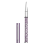 Crystalline ballpoint pen Purple lacquered, chrome plated - Image 2