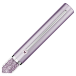 Crystalline ballpoint pen Purple lacquered, chrome plated - Image 3