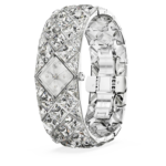 Curiosa bangle watch Crystal bracelet, Silver Tone, Stainless steel - Image 3