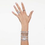 Dextera bangle watch Swiss Made, Metal bracelet, Silver Tone, Stainless steel - Image 8