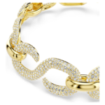 Dextera choker Round cut, White, 18K gold finish - Image 3