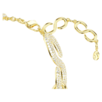 Dextera choker Round cut, White, 18K gold finish - Image 4