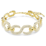 Dextera choker Round cut, White, 18K gold finish - Image 6
