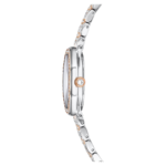 Dextera octagon watch Swiss Made, Metal bracelet, Silver Tone, Rose gold-tone finish - Image 6