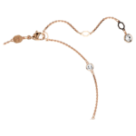 Dragon & Phoenix pendant Crystal pearls, Dragon’s claw, White, 18K rose gold finish - Image 3