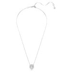 Dragon & Phoenix pendant Dragon’s claw, White, Rhodium plated - Image 2
