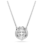 Dragon & Phoenix pendant Dragon’s claw, White, Rhodium plated - Image 4