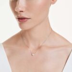 Eternity pendant Lab-grown diamonds 0.5 ct tw, Heart shape, Sterling silver - Image 2